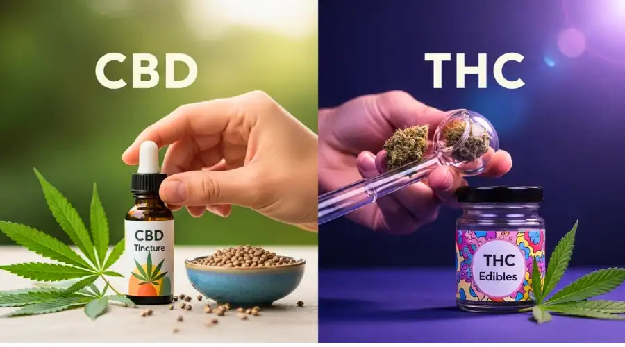 CBD vs THC | Key Differences, Effects & Benefits Explained